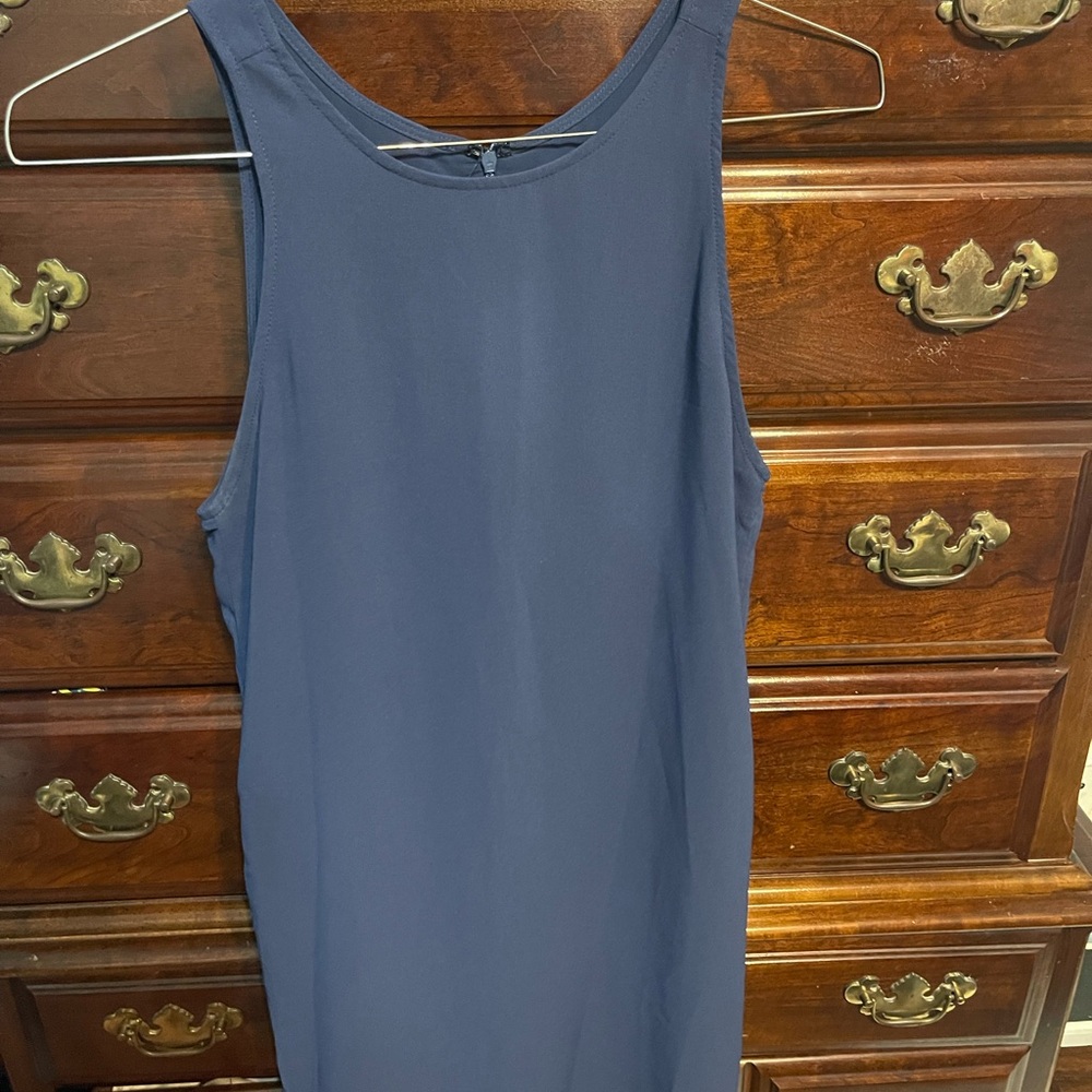 Tobi Deep Blue Sleeveless Mini Dress